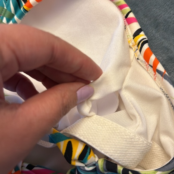 Shade and Shore Tropical Print One-Piece Swimsuit Size Medium - Picture 7 of 9